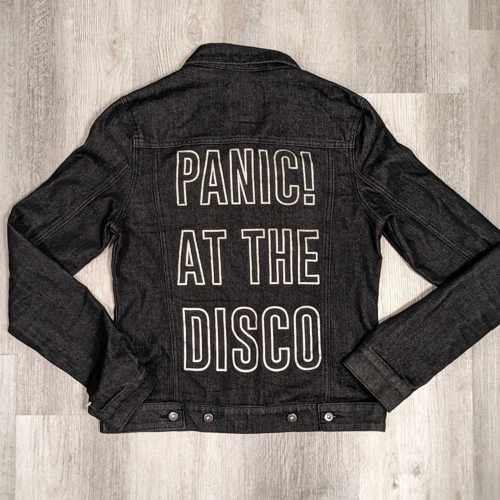Panic at the Disco Jean Jacket SZ Small 2017 Tour